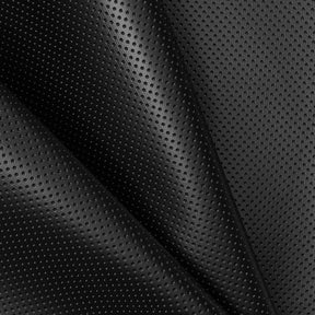 Ottertex Dotted Stretch Vinyl (Shiny Finish) Fabric SV579653 Black Image A4