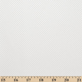 Ottertex Dotted Stretch Vinyl (Shiny Finish) Fabric SV579654 Optic White Image A9