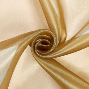 Metallic Mirror Organza Fabric SV579660 Gold / Black 1