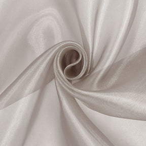 Metallic Mirror Organza Fabric SV579661 Black / Silver 1