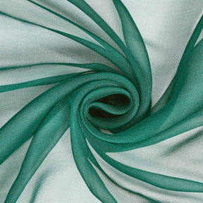 Silk Georgette Chiffon (45 Inch) Fabric SV579665 Hunter Green Image A2