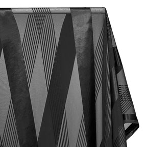 Multi Stripe Sheer Satin Chiffon Fabric SV579742 1