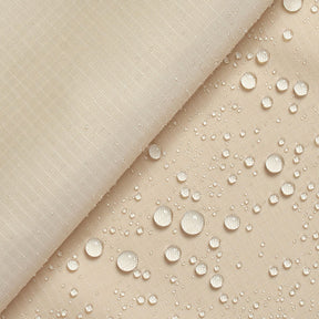 Ottertex® Nylon Ripstop – Waterproof (PU Coated) & Water Repellent (DWR) – 70D, 2.1 oz Fabric SV579750 Beige Image A4