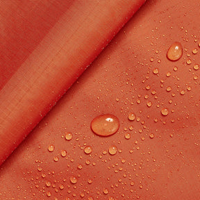 Ottertex® Nylon Ripstop – Waterproof (PU Coated) & Water Repellent (DWR) – 70D, 2.1 oz Fabric SV579756 Rust Image A4
