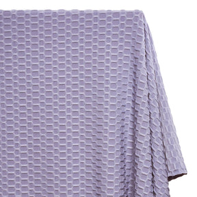 Honeycomb Bubble Jacquard Performance Knit Fabric SV579785 Mauve 1