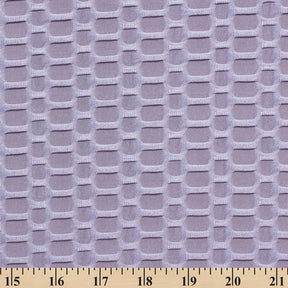 Honeycomb Bubble Jacquard Performance Knit Fabric SV579785 Mauve 3