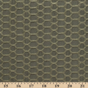 Honeycomb Bubble Jacquard Performance Knit Fabric SV579789 Olive 3
