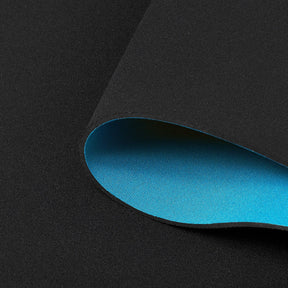 Closed Cell Neoprene Bonded Sponge Waterproof Fabric SV579871 Turquoise / Black 2