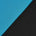 Closed Cell Neoprene Bonded Sponge Waterproof Fabric SV579871 Turquoise / Black 1