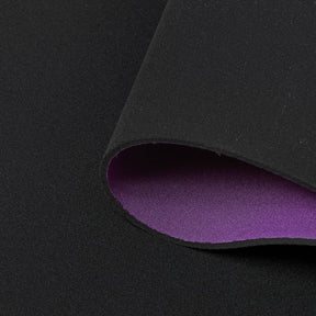 Closed Cell Neoprene Bonded Sponge Waterproof Fabric SV579872 Purple / Black 2