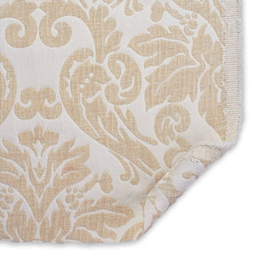 Julius Damask Chenille Upholstery Brocade Jacquard Fabric SV579883 Ivory / Beige 3