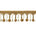 Beaded Pom Ball Tassel Fringe Trim SV579891 Gold 1