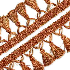 Tassel Fringe Trim SV579901 Rust 2