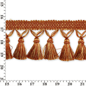 Tassel Fringe Trim SV579901 Rust 3