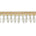 Ornamental Beaded Rhinestone Tassel Fringe Trim SV579924 Ivory 1