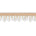 Square Beaded Rhinestone Tassel Fringe Trim SV579941 Ivory 1