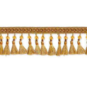 Beaded Tassel Fringe Trim SV579946 Gold 1