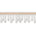 Medium Teardrop Beaded Rhinestone Tassel Fringe Trim SV579950 Champagne 1
