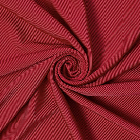 Performance Rib Knit Fabric SV580097 Maroon Dream 1