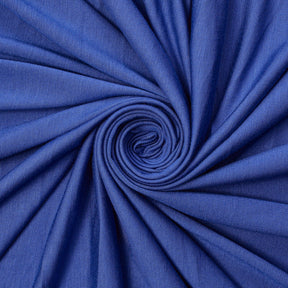 Bamboo Jersey Knit Fabric SV580133 True Blue 1