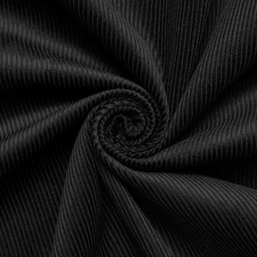 Standard 9 Wale Corduroy Fabric SV580148 Black 1
