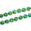 Lozenge Resin Rhinestone Iron On Trim SV580170 Green 1