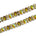 Oval Resin Rhinestone Iron On Trim SV580173 Gold 1