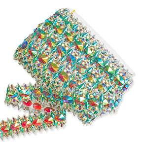 Opulent Resin Rhinestone Iron On Trim SV580177 2