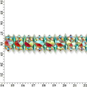 Opulent Resin Rhinestone Iron On Trim SV580177 4