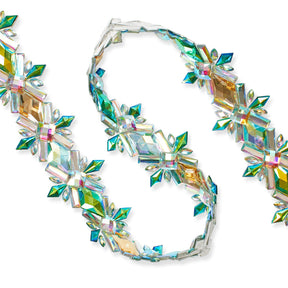 Embellished Resin Rhinestone Iron On Trim SV580180 3