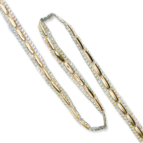 Banded Resin Rhinestone Iron On Trim SV580186 3