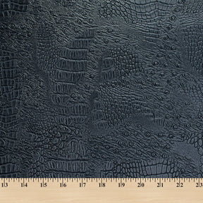 Ottertex Snakeskin Vinyl Leather Fabric SV580213 Grey Image A9
