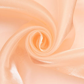 Polyester Satin Face Liquid Organza Fabric SV580219 Peach 1