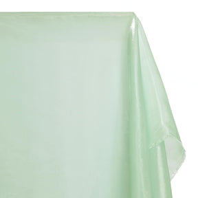 Polyester Satin Face Liquid Organza Fabric SV580220 Mint 2