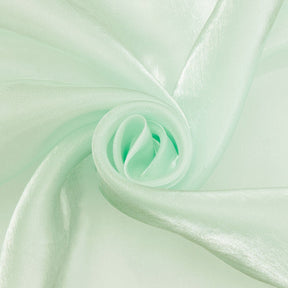 Polyester Satin Face Liquid Organza Fabric SV580220 Mint 1