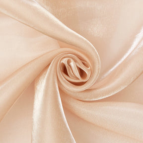 Polyester Satin Face Liquid Organza Fabric SV580221 Champagne 1