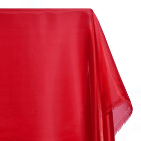 Polyester Satin Face Liquid Organza Fabric SV580223 Red 2
