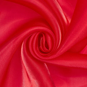 Polyester Satin Face Liquid Organza Fabric SV580223 Red 1