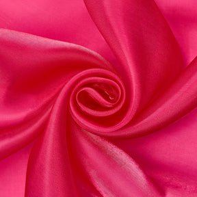 Polyester Satin Face Liquid Organza Fabric SV580226 American Beauty 1