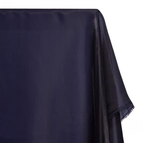 Polyester Satin Face Liquid Organza Fabric SV580227 Navy Blue 2