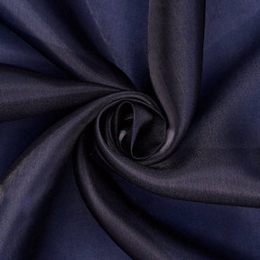 Polyester Satin Face Liquid Organza Fabric SV580227 Navy Blue 1