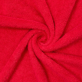 15 Oz Cotton Terry Cloth Fabric SV580266 Red 1