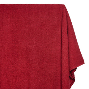 9 Oz Cotton Terry Cloth Fabric SV580279 Burgundy 2