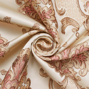 Chateau Damask Upholstery Jacquard Fabric SV580283 Rose Gold / Pink 2
