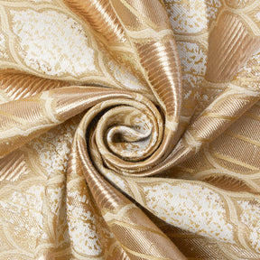 Trellis Extra Wide Brocade Upholstery Jacquard Fabric SV580293 Bronze / Off White 3