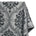 Floral Damask Chenille Upholstery Brocade Jacquard Fabric SV580307 Grey / Navy Blue 1