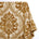 Floral Damask Chenille Upholstery Brocade Jacquard Fabric SV580308 Light Yellow / Brown 1