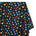 Multi Dot Printed Cotton Flannel Fabric SV580354 Black 1