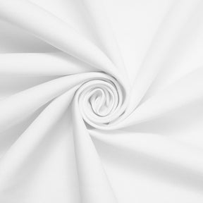 Poly Cotton Twill Fabric SV580375 White 1