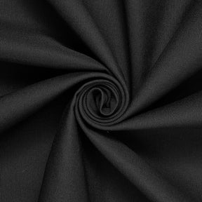 Poly Cotton Twill Fabric SV580376 Black 1